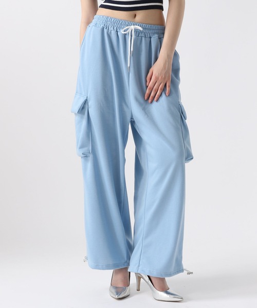 FOREVER 21（フォーエバー トゥエンティーワン）の「【2024SS】カーゴスウェットパンツ（スウェットパンツ・レディース・ピンク/ブラック/グレー/ブルー・FREE）」の15枚目の写真