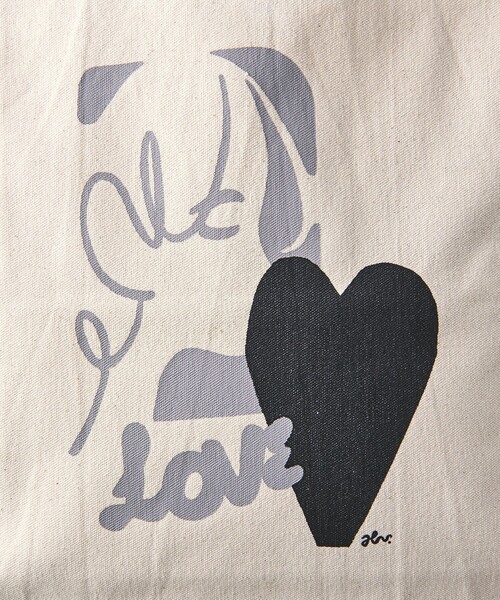 HANDTEX（ハンドテックス）の「【別注】＜HANDTEX＞LOVE トートバッグ 