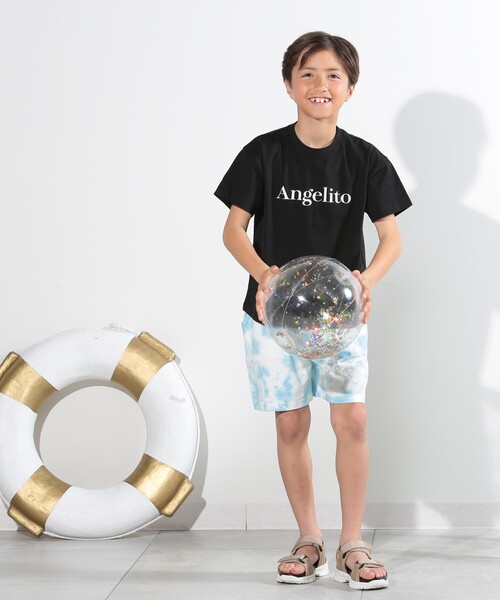 SHOO・LA・RUE(シューラルー)の「◆【110-140cm】インレイアソート総柄ハーフパンツ(その他パンツ・キッズ・グレー系2/パープル/ブラック系2/サックスブルー/ネイビー/グリーン系・12/11/14/13)」の9枚目の写真