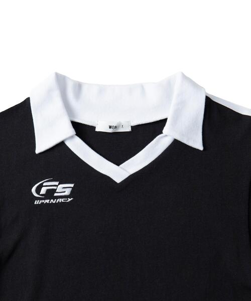 WEGO（ウィゴー）の「WEGO/サッカーデザインチビT（Tシャツ/カットソー・レディース・ホワイト/グリーン/ブラック・FREE）」の14枚目の写真