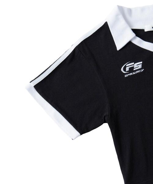 WEGO（ウィゴー）の「WEGO/サッカーデザインチビT（Tシャツ/カットソー・レディース・ホワイト/グリーン/ブラック・FREE）」の13枚目の写真