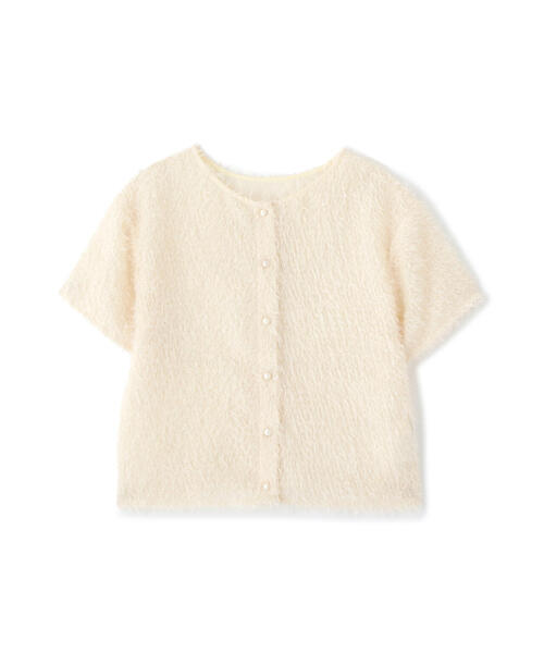 FREE'S MART（フリーズマート）の「◆フロントボタンカットジャガードブラウス（シャツ/ブラウス・レディース・ブラック/グレー/ホワイト/グリーン・FREE）」の16枚目の写真