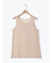 Samansa Mos2 | 花柄ノースリーブ(Tシャツ/カットソー)