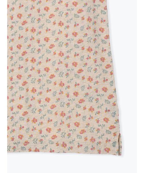 Samansa Mos2(サマンサ モスモス)の「花柄ノースリーブ(Tシャツ/カットソー・レディース・グリーン/パープル/レッド/イエロー・F)」の14枚目の写真