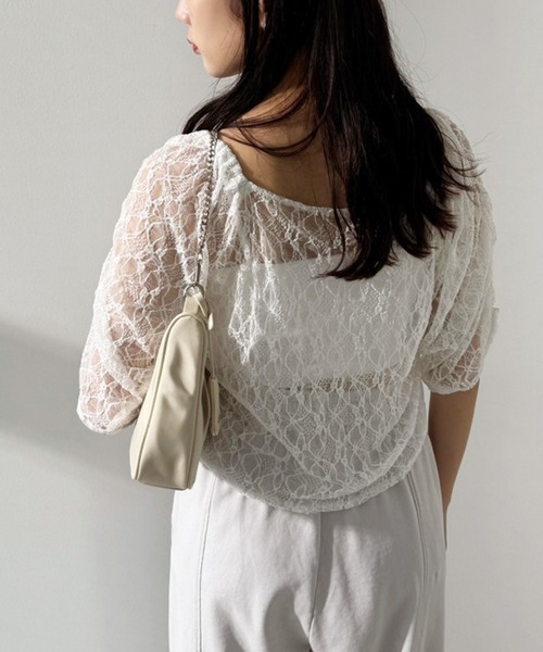 セール】シアードロストトップス（インナーセットアイテム）（シャツ