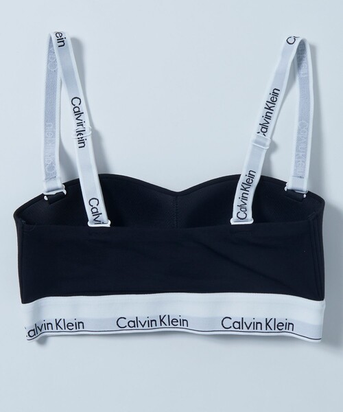 Calvin Klein Underwear(カルバンクラインアンダーウェア)の「Calvin Klein Underwear/カルバンクライン アンダーウェア MODERN COTTON LGHT LINED BANDEAU / QF7628AD / バンドゥブラ / スポーツブラ(スポーツブラ・レディース・ブラック/グレー・SMALL)」の12枚目の写真