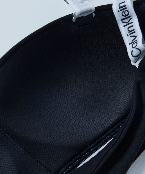 Calvin Klein Underwear(カルバンクラインアンダーウェア)の「Calvin Klein Underwear/カルバンクライン アンダーウェア MODERN COTTON LGHT LINED BANDEAU / QF7628AD / バンドゥブラ / スポーツブラ(スポーツブラ・レディース・ブラック/グレー・SMALL)」の9枚目の写真