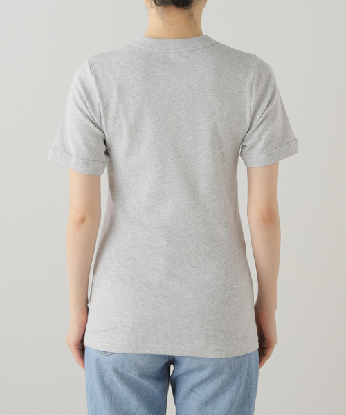 U by SPICK&SPAN(ユーバイスピックアンドスパン)の「≪追加≫【Hanes / ヘインズ】 BEEFYリブクルーネックTシャツ2(Tシャツ/カットソー・レディース・ブラック・FREE)」の10枚目の写真