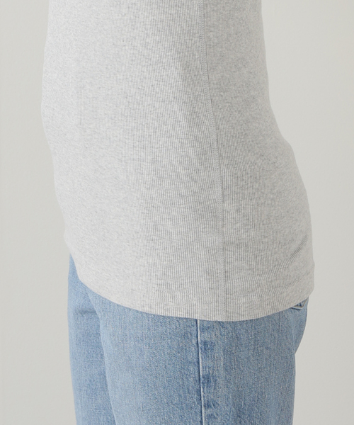U by SPICK&SPAN(ユーバイスピックアンドスパン)の「≪追加≫【Hanes / ヘインズ】 BEEFYリブクルーネックTシャツ2(Tシャツ/カットソー・レディース・ブラック・FREE)」の14枚目の写真