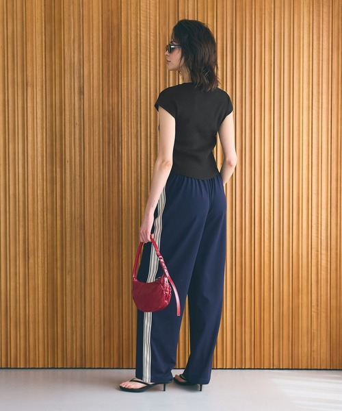 セール】【WEB限定セール】サイドギャザートップス（Tシャツ