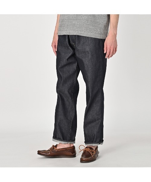 45R（フォーティファイブアール）の「ライ麦デニムのクロスビー5（一張羅)（デニムパンツ・レディース・インディゴブルー・29inch/30inch/32inch/28inch/34inch）」の9枚目の写真