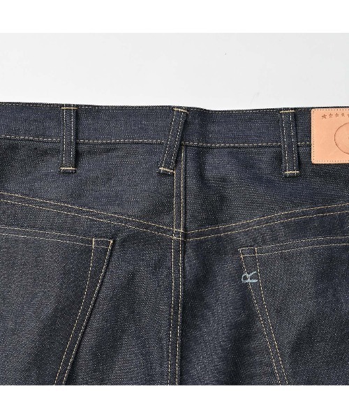 45R（フォーティファイブアール）の「ライ麦デニムのクロスビー5（一張羅)（デニムパンツ・レディース・インディゴブルー・29inch/30inch/32inch/28inch/34inch）」の16枚目の写真