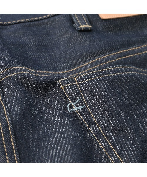 45R（フォーティファイブアール）の「ライ麦デニムのクロスビー5（一張羅)（デニムパンツ・レディース・インディゴブルー・29inch/30inch/32inch/28inch/34inch）」の18枚目の写真