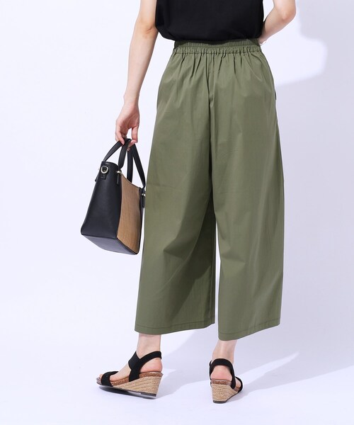 DRESKIP（ドレスキップ）の「◆【UV/8分丈】低身長さんにも 金ボタンがアクセント フラップポケットパンツ（その他パンツ・レディース・ブラック/ダークオリーブ/ブルー・02/03/04）」の9枚目の写真