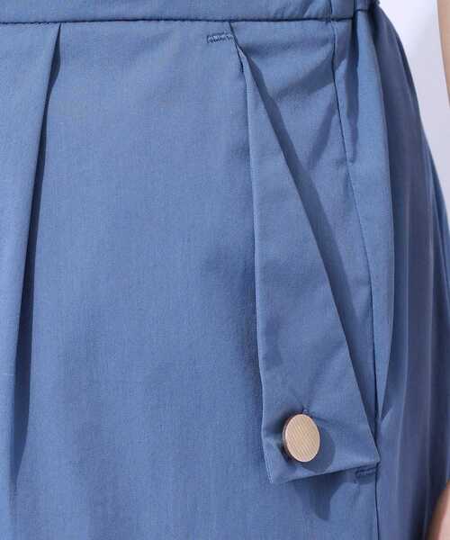 DRESKIP（ドレスキップ）の「◆【UV/8分丈】低身長さんにも 金ボタンがアクセント フラップポケットパンツ（その他パンツ・レディース・ブラック/ダークオリーブ/ブルー・02/03/04）」の15枚目の写真