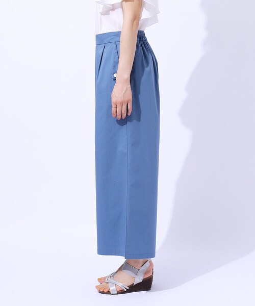 DRESKIP（ドレスキップ）の「◆【UV/8分丈】低身長さんにも 金ボタンがアクセント フラップポケットパンツ（その他パンツ・レディース・ブラック/ダークオリーブ/ブルー・02/03/04）」の17枚目の写真