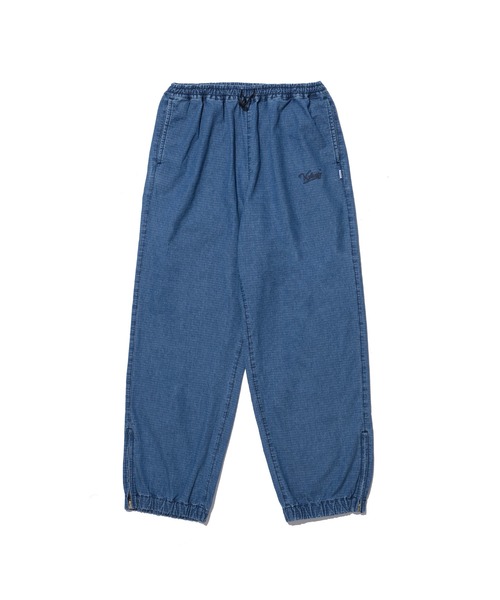 KEBOZ（ケボズ）の「DENIM JOGGER PANTS（デニムパンツ・メンズ・ブラック/ブルー・L）」の2枚目の写真