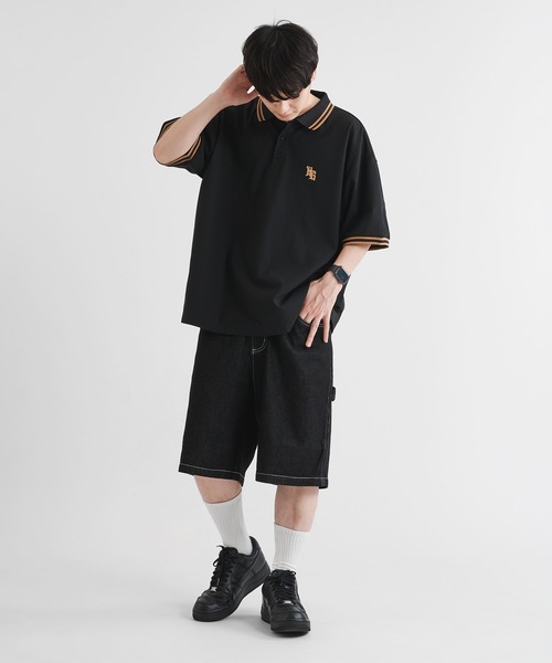 kutir(クティール)の「リブラインバイカラーTシャツ(Tシャツ/カットソー・メンズ・ブラック/ネイビー/オートミール・MEDIUM/LARGE)」の20枚目の写真