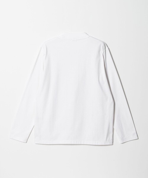 WEB限定 WARDROBE SMART】クリア ガスコットン モックネック