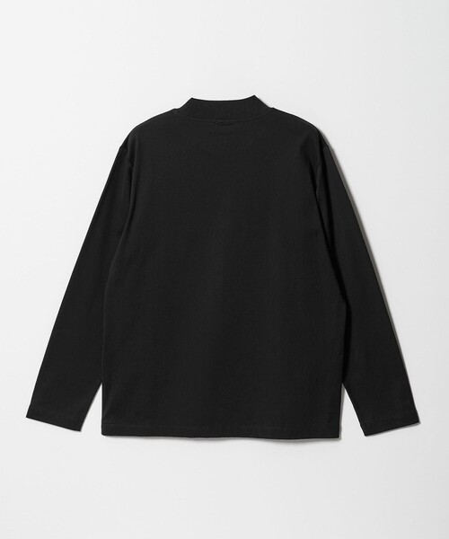 WEB限定 WARDROBE SMART】クリア ガスコットン モックネック