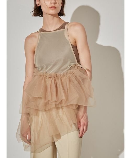 最終値下げ❗️styling/フリルチュール2WAYトップス 最終値下げ