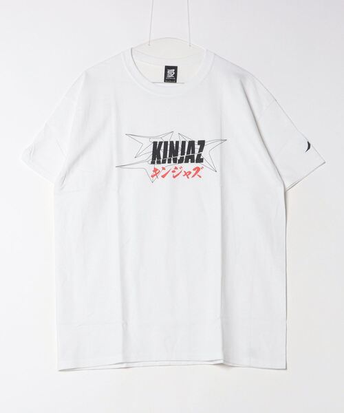 INNOCENT(イノセント)の「『KINJAZ』Graphic T(Tシャツ/カットソー・メンズ・ブラック/ホワイト・LARGE/MEDIUM)」の2枚目の写真