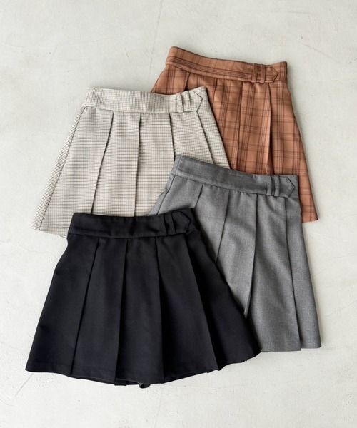 one after another NICE CLAUP（ワンアフターアナザーナイスクラップ）の「プリーツミニスカート【S/Mサイズ】（スカート・レディース・ベージュ系その他/杢グレー/ブラウン系その他/ブラック・MEDIUM/SMALL）」の19枚目の写真