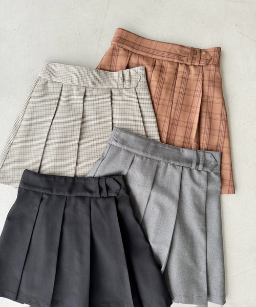 one after another NICE CLAUP（ワンアフターアナザーナイスクラップ）の「プリーツミニスカート【S/Mサイズ】（スカート・レディース・ベージュ系その他/杢グレー/ブラウン系その他/ブラック・MEDIUM/SMALL）」の20枚目の写真