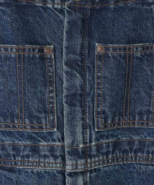 LOWRYS FARM（ローリーズファーム）の「ＣＯＮＥオーバーオール　 131394（サロペット/オーバーオール・キッズ・ワンウォッシュ/ブルー・150cm/140cm/130cm/120cm/110cm）」の11枚目の写真