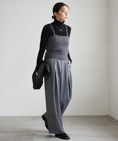 select MOCA（セレクトモカ）の「シャギーニットキャミビスチェ