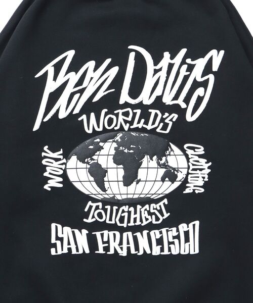 BEN DAVIS(ベンデイビス)の「【BEN DAVIS(ベンデイビス)】WORLD'S CREW / オーバーサイズ スウェット クルーネック(スウェット・メンズ・アッシュグレー/ブラック/ライトブルー/ピンク・MEDIUM/LARGE/X-LARGE)」の8枚目の写真