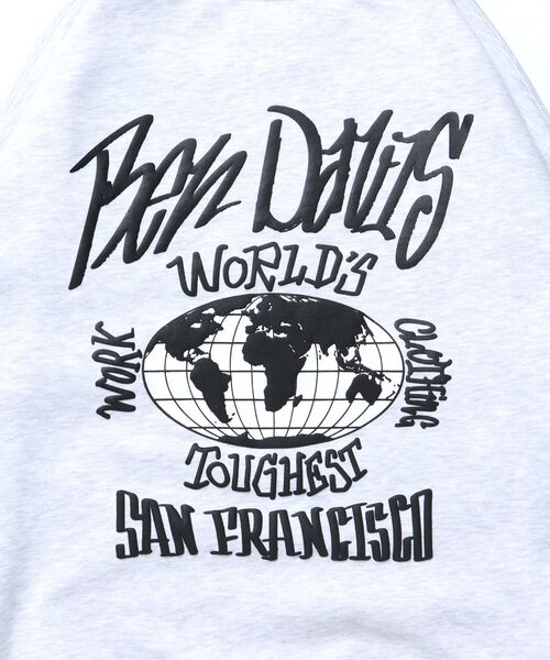 BEN DAVIS(ベンデイビス)の「【BEN DAVIS(ベンデイビス)】WORLD'S CREW / オーバーサイズ スウェット クルーネック(スウェット・メンズ・アッシュグレー/ブラック/ライトブルー/ピンク・MEDIUM/LARGE/X-LARGE)」の12枚目の写真