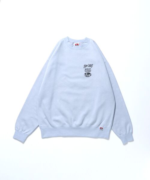 BEN DAVIS(ベンデイビス)の「【BEN DAVIS(ベンデイビス)】WORLD'S CREW / オーバーサイズ スウェット クルーネック(スウェット・メンズ・アッシュグレー/ブラック/ライトブルー/ピンク・MEDIUM/LARGE/X-LARGE)」の17枚目の写真