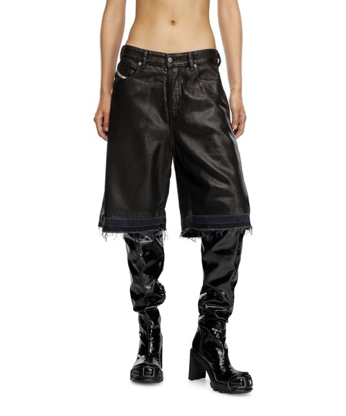 DIESEL（ディーゼル）の「レディース ショートパンツ デニム（デニムパンツ・レディース・ブラック・23inch/25inch/29inch/27inch）」の4枚目の写真