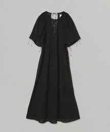 FETICO（フェティコ）の「fetico LACE JACQUARD PUFF-SLEEVE DRESS FTC242-0413（ドレス）」