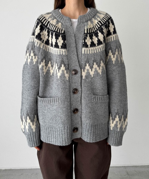 El mar ノルディックニットカーディガン（カーディガン/ボレロ