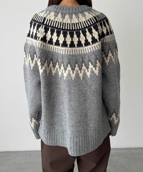 El mar ノルディックニットカーディガン（カーディガン/ボレロ