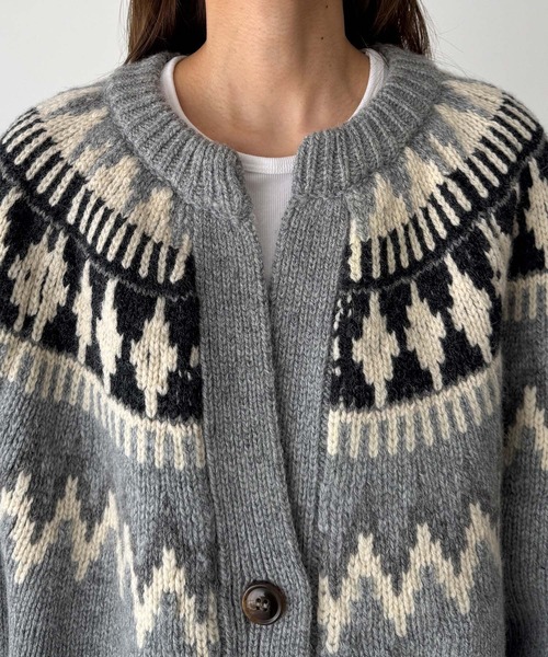 El mar ノルディックニットカーディガン（カーディガン/ボレロ