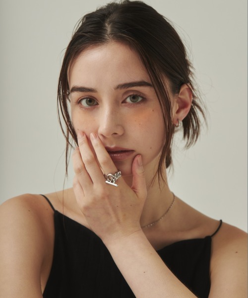 ciite'（シーテ）の「チェーンリング（リング・レディース・ゴールド/シルバー・FREE）」の3枚目の写真