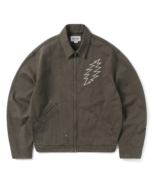 thisisneverthat(ディスイズネバーザット)の「GD Lightning Carpenter Jacket(ブルゾン・メンズ・ブラウン系その他/ブラック・S/XL/M/L)」の2枚目の写真