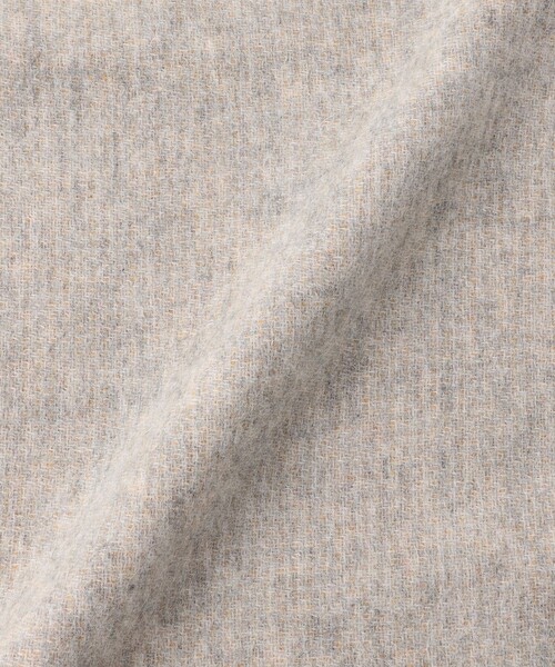 MACKINTOSH PHILOSOPHY（ﾏｯｷﾝﾄｯｼｭ ﾌｨﾛｿﾌｨｰ）の「バッキンガムベア リバーシブルマフラー（ストール/ショール・メンズ・オレンジ系その他5/ダークネイビー/ライトベージュ・FREE）」の6枚目の写真