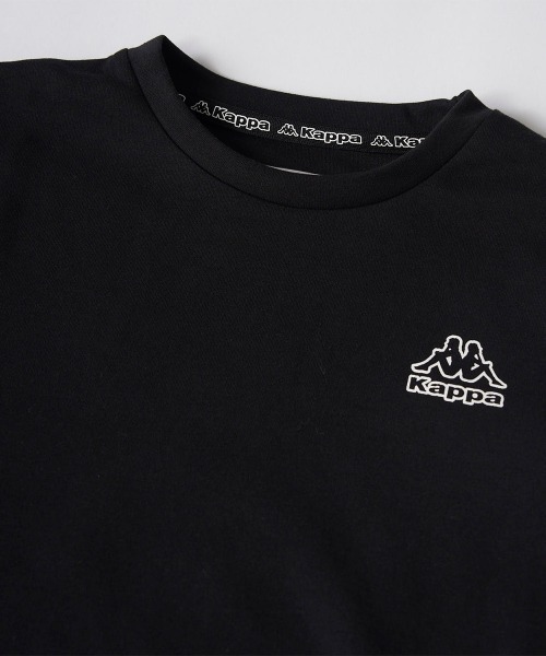 Kappa(カッパ)の「バックプリント長袖Tシャツ(Tシャツ/カットソー・キッズ・サックスブルー/オレンジ/ブラック/ホワイト/カーキ・130/140/150/160/170)」の7枚目の写真