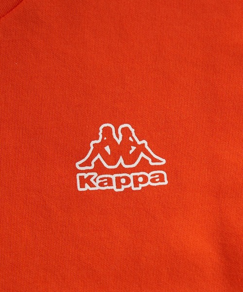 Kappa(カッパ)の「バックプリント長袖Tシャツ(Tシャツ/カットソー・キッズ・サックスブルー/オレンジ/ブラック/ホワイト/カーキ・130/140/150/160/170)」の18枚目の写真
