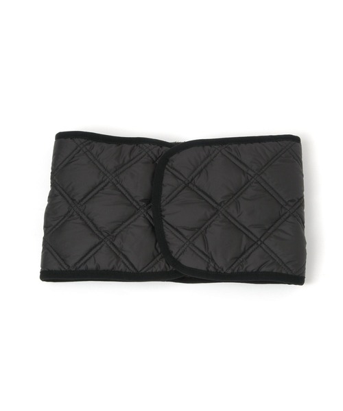 GLOBAL WORK（グローバルワーク）の「キルティングリバーシブルネックウォーマー/234341（ストール/ショール・メンズ・カーキ/ブラック・FREE）」の2枚目の写真