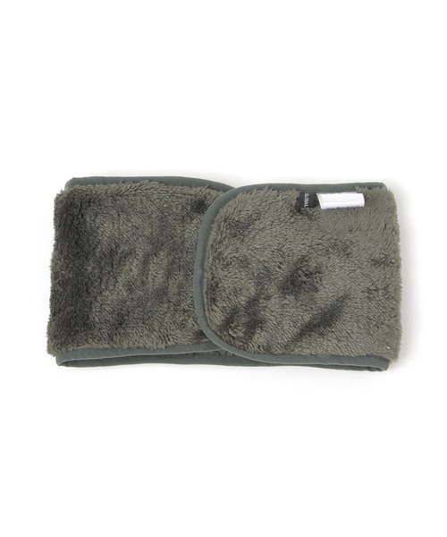 GLOBAL WORK（グローバルワーク）の「キルティングリバーシブルネックウォーマー/234341（ストール/ショール・メンズ・カーキ/ブラック・FREE）」の4枚目の写真