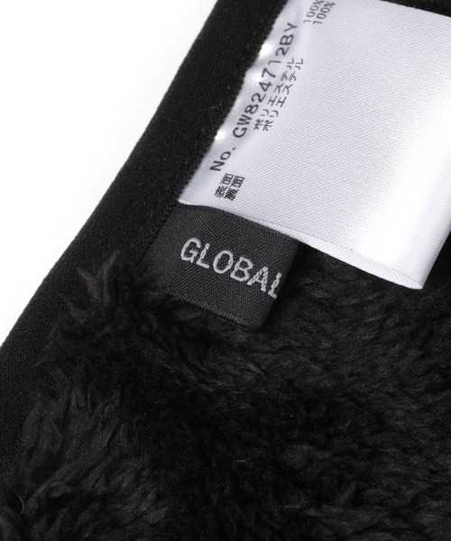 GLOBAL WORK（グローバルワーク）の「キルティングリバーシブルネックウォーマー/234341（ストール/ショール・メンズ・カーキ/ブラック・FREE）」の8枚目の写真