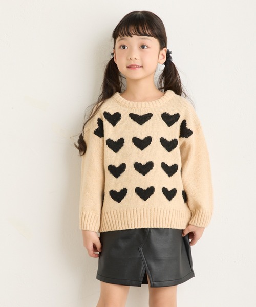 CIAOPANIC TYPY(チャオパニックティピー)の「【KIDS】ハンドライク編みアソート柄ニット(ニット/セーター・キッズ・グレー/ベージュ/ブラック・XX-LARGE/SMALL/X-LARGE/LARGE/MEDIUM)」の16枚目の写真