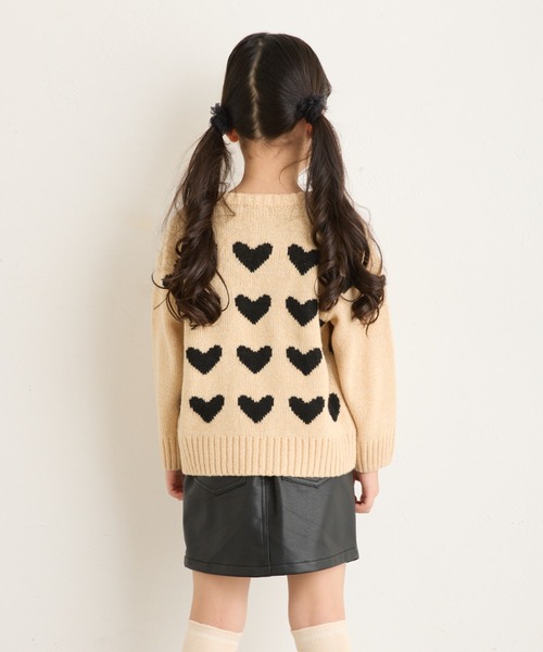 CIAOPANIC TYPY(チャオパニックティピー)の「【KIDS】ハンドライク編みアソート柄ニット(ニット/セーター・キッズ・グレー/ベージュ/ブラック・XX-LARGE/SMALL/X-LARGE/LARGE/MEDIUM)」の20枚目の写真