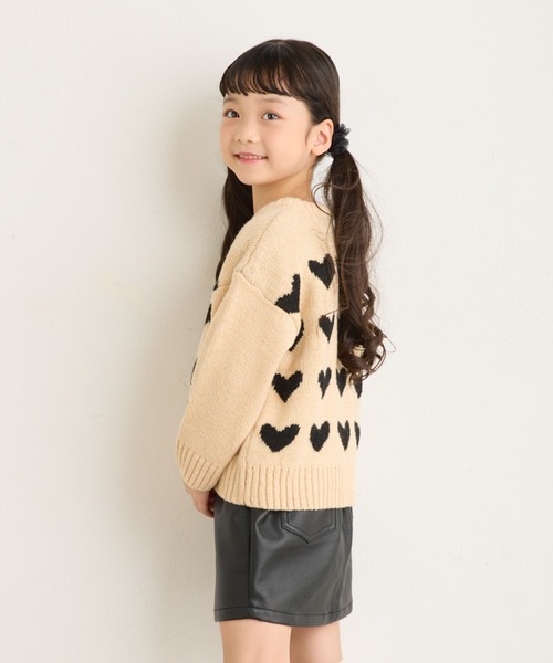 CIAOPANIC TYPY(チャオパニックティピー)の「【KIDS】ハンドライク編みアソート柄ニット(ニット/セーター・キッズ・グレー/ベージュ/ブラック・XX-LARGE/SMALL/X-LARGE/LARGE/MEDIUM)」の19枚目の写真