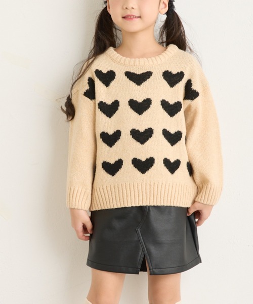 CIAOPANIC TYPY(チャオパニックティピー)の「【KIDS】ハンドライク編みアソート柄ニット(ニット/セーター・キッズ・グレー/ベージュ/ブラック・XX-LARGE/SMALL/X-LARGE/LARGE/MEDIUM)」の15枚目の写真